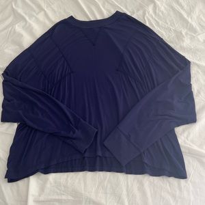 Free People Movement Runner Up Long- Sleeve shirt in deep purple!